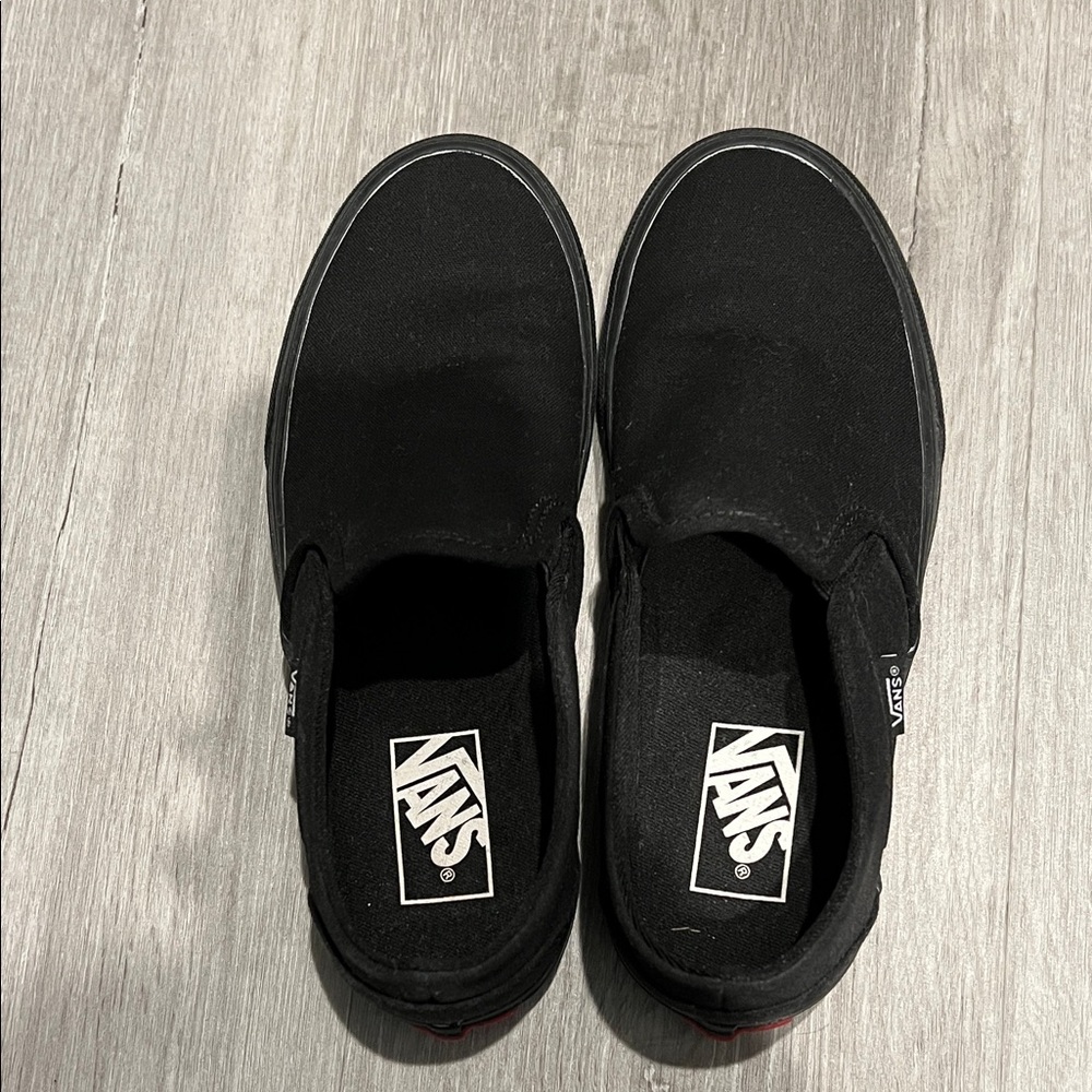 Vans Classic Black Slip-On Shoes